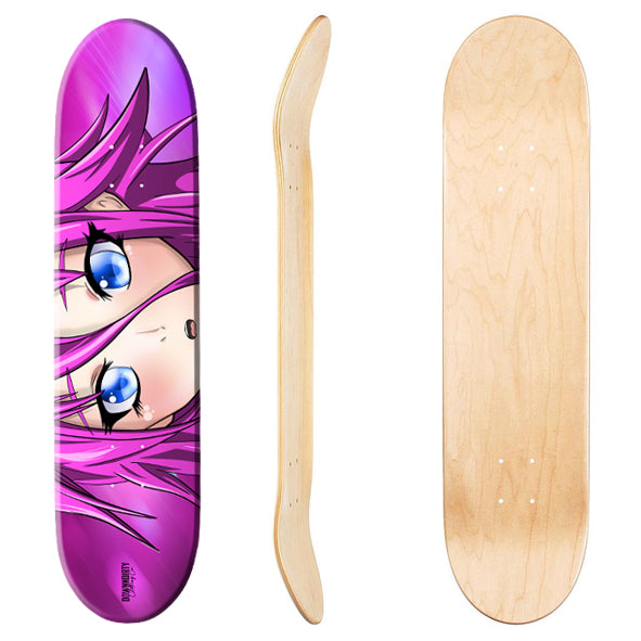 Manga Eyes Skateboard Wallart image 0
