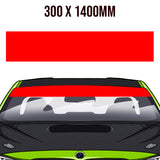 Red Windowband / Sunstrip
