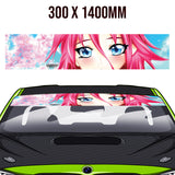 Anime Pink Hair Windowband / Sunstrip