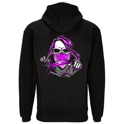 Deathtrap Speedshop Skull Racer Hoodie image 0