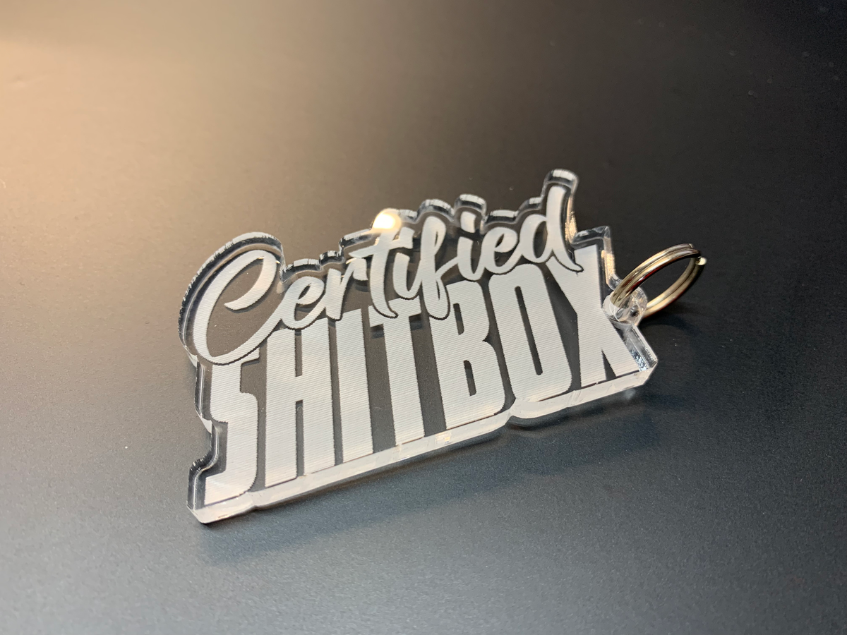 Certified Shitbox Keyring image 0