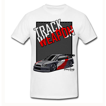 Track Weapon Impreza T Shirt image 0