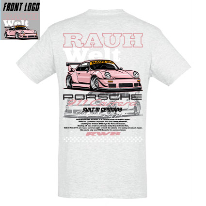 Rauh Welt Pink 911 T Shirt image 0
