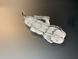 Anime Busty Coilover Keyring