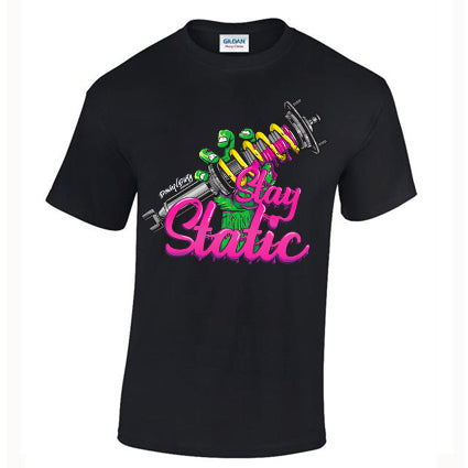 Zombie Stay Static Coilover T Shirt image 0
