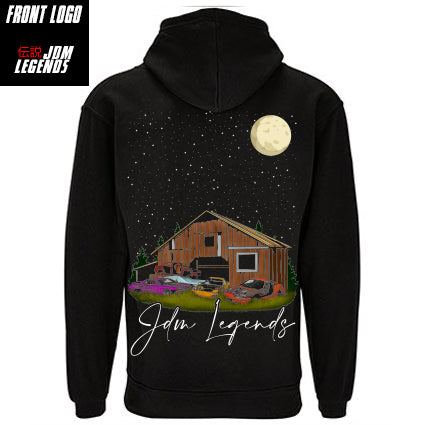 JDM Legends Barn Hoodie image 0