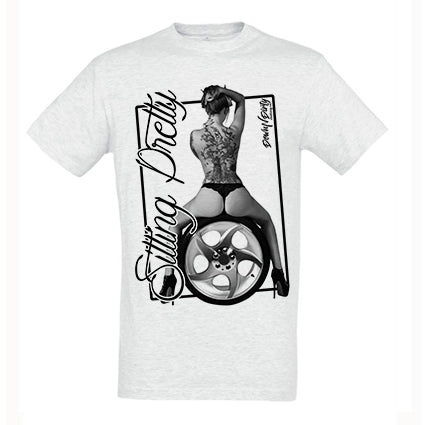 Sitting Pretty Wheel T Shirt image 0