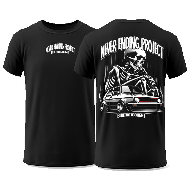 Never Ending Project MK1 Golf T Shirt image 0