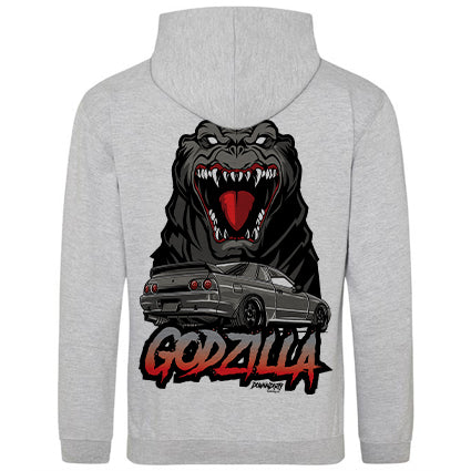 Godzilla R32 GTR Hoodie image 0