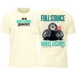 Full Stance Wheel Legends T Shirt