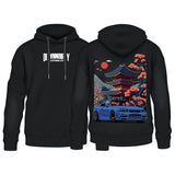 R34 GTR Japanese Village Hoodie