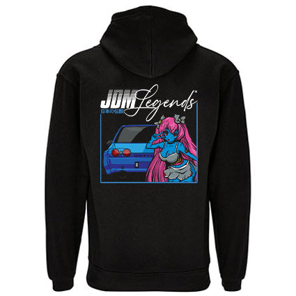 JDM Legends R32 Zombie Anime Hoodie image 0