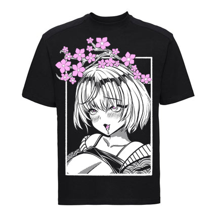 Cherry Blossom Anime T Shirt image 0