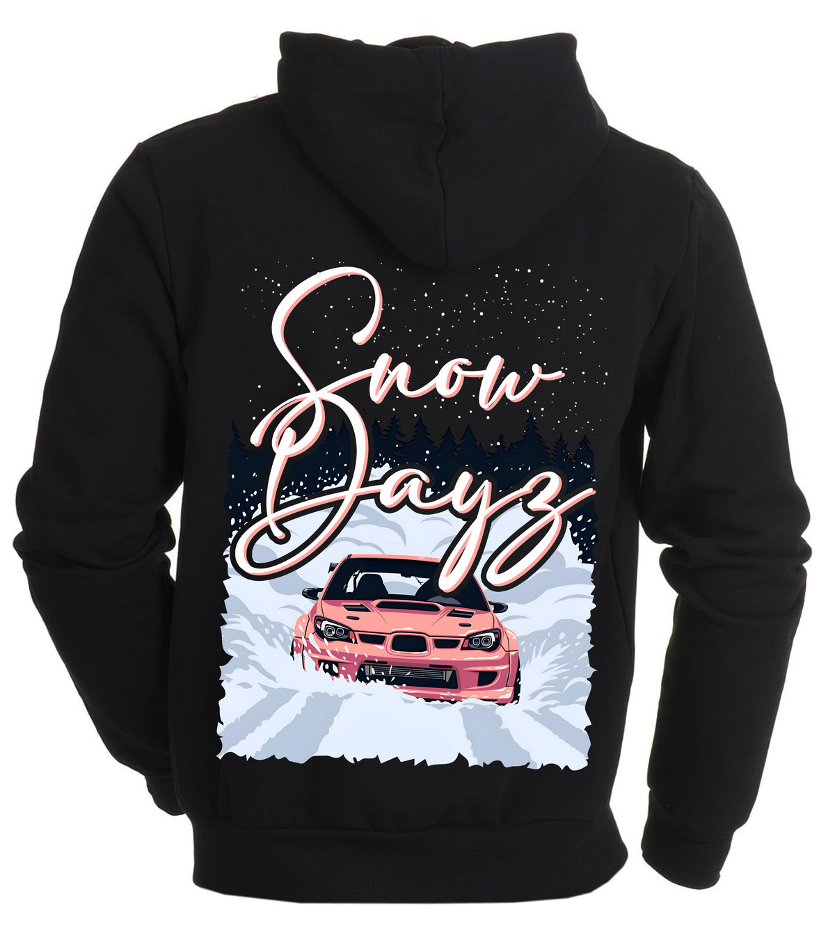 Snow Dayz Impreza Christmas Hoodie image 0