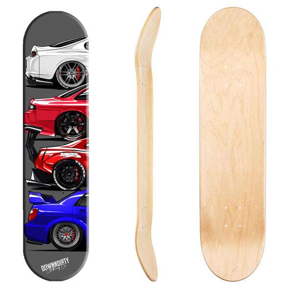 4 x JDM Skateboard Wallart image 0