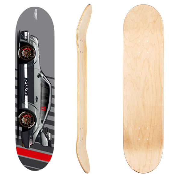RWB Porsche Skateboard Wallart image 0