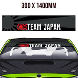 Team Japan Windowband / Sunstrip