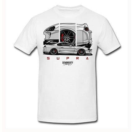 White MK4 Supra T Shirt image 0
