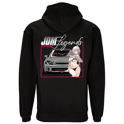 JDM Legends EK Anime Hoodie image 0