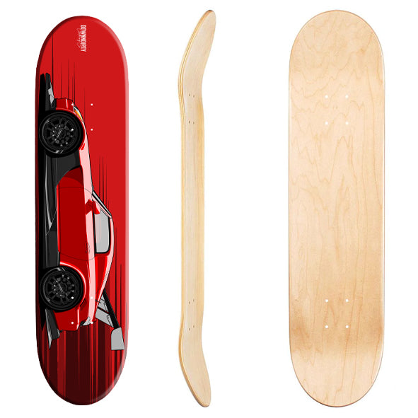 S2000 Race Skateboard Wallart image 0