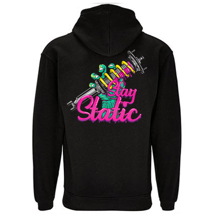 Stay Static Zombie Hand Hoodie image 0