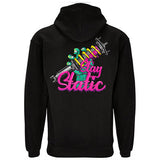 Stay Static Zombie Hand Hoodie