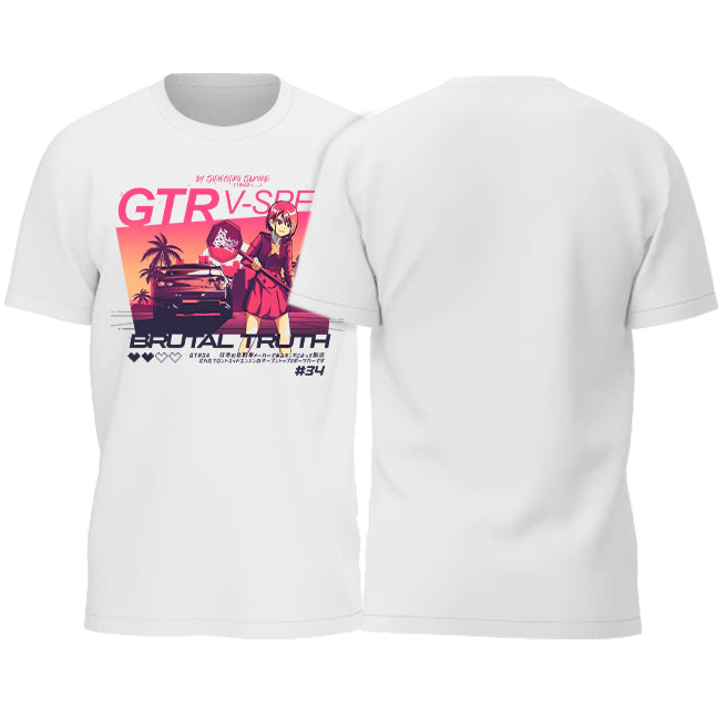 GTR VSpec Anime T Shirt image 0