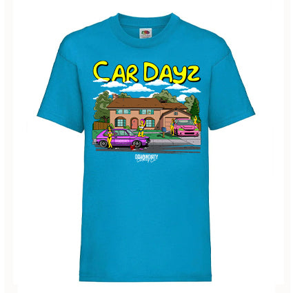 Simpsons Style Car Wash Dayz T Shirt image 0