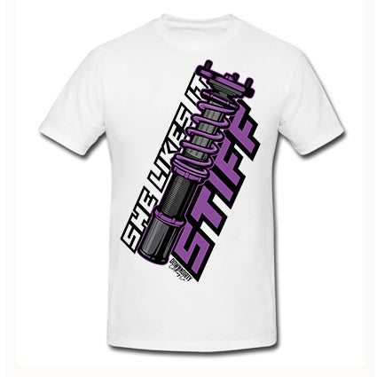 She Likes It Stiff T Shirt image 0
