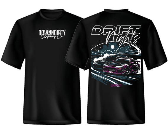 Drift Nights T Shirt image 0