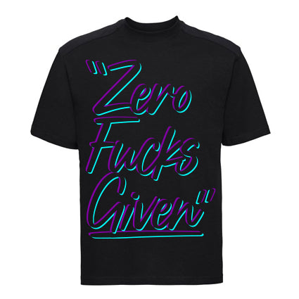 Zero Fucks Given T Shirt image 1