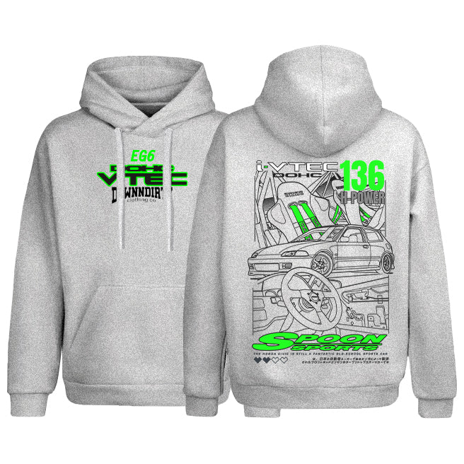 EG Civic Spoon Hoodie image 0