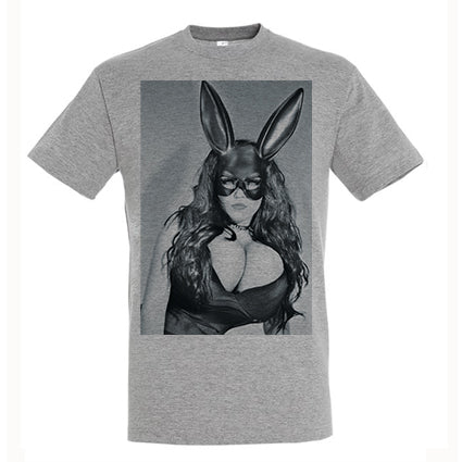 Busty Bunny Ears Model T Shirt image 0