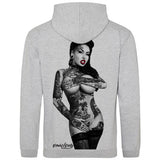 Tattooed Model Hoodie