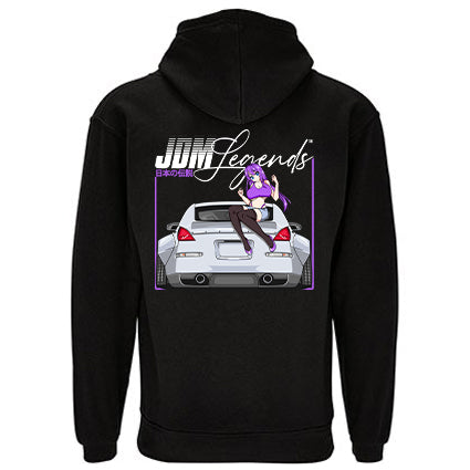 JDM Legends 350z Zombie Anime Hoodie image 0