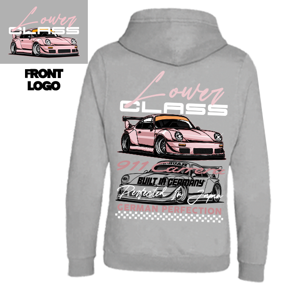 Lower Class Porsche Hoodie image 0