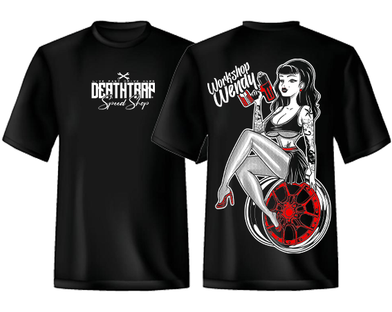 Workshop Wendy Pin Up T Shirt image 0