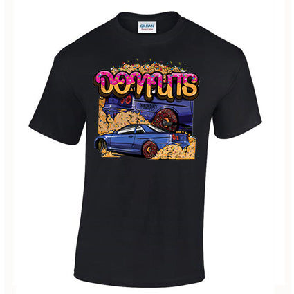 R34 GTR DonutsT Shirt image 0