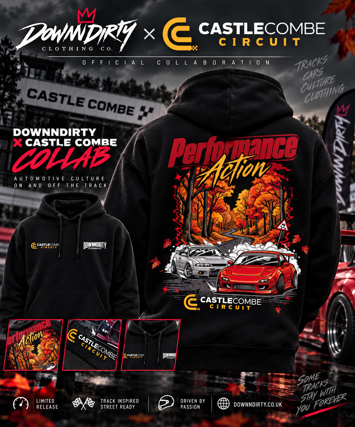 Performance Action Castle Combe Circuit Hoodie