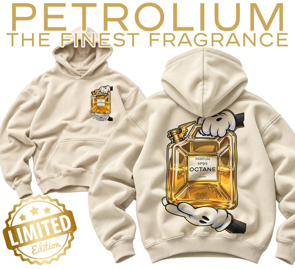 Petrolium The Finest Fragrance Limited Edition Hoodie