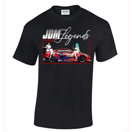 JDM Legends Race R35 GTR Anime T Shirt image 0