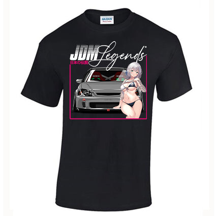 JDM Legends EK Civic Anime T Shirt image 0