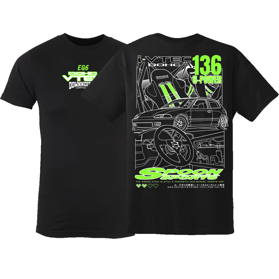 EG6 Civic Spoon T Shirt image 0