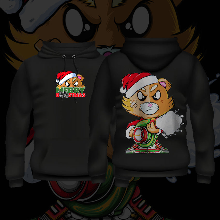 Christmas Boost Bear Hoodie image 0