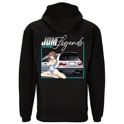 JDM Legends EG Anime Hoodie image 0