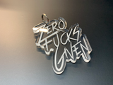 Zero Fucks Given Keyring