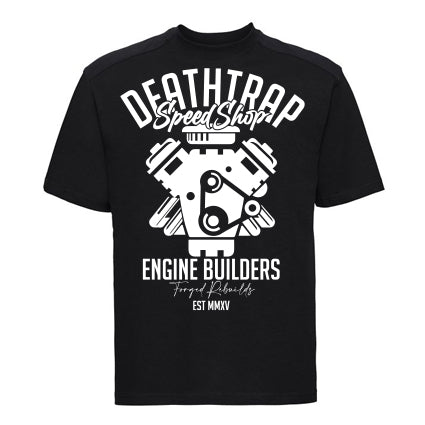 DeathTrap SpeedShop Engine Builder T Shirt image 0