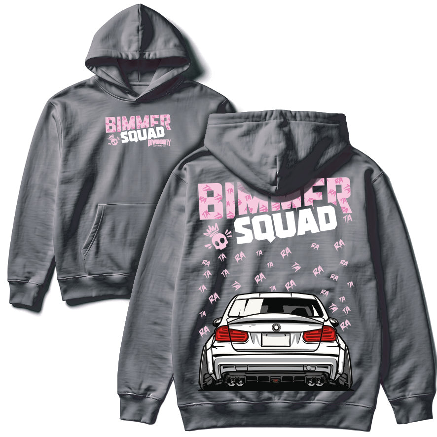 Bimmer Squad Pink Hoodie