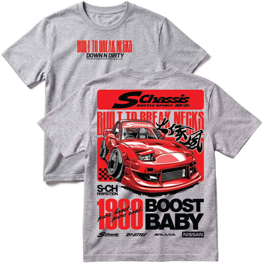 Built To Break Necks S Chassis T-Shirt