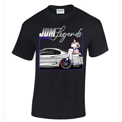 JDM Legends MK4 Supra Anime T Shirt image 0